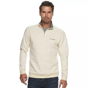 Columbia Men's Quarter Zip Front Pullover Sweater Size L NWT